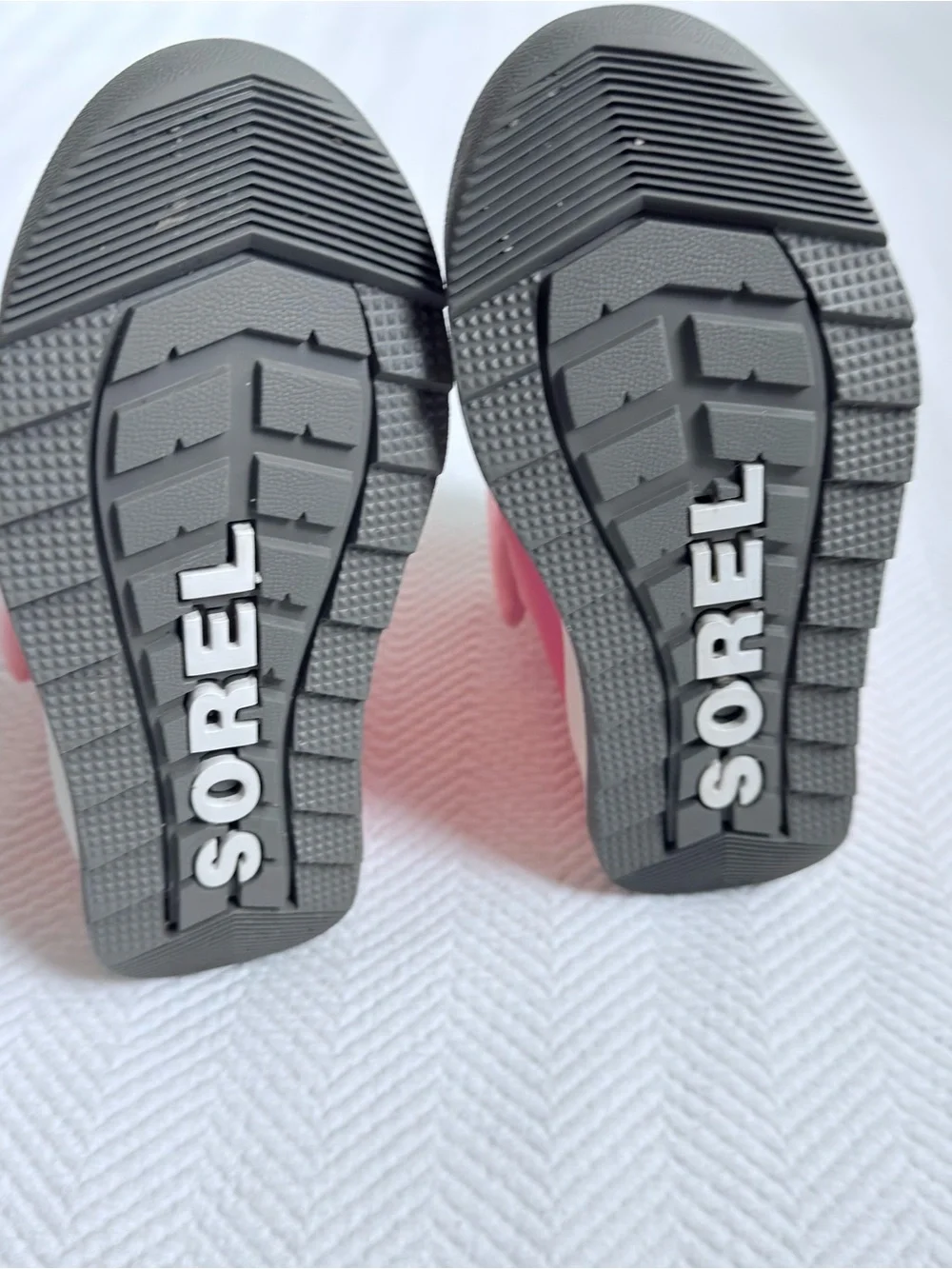 Sorel Kids' Whitney II Faux Fur Lined Waterproof Snow Boot in Pink, Size 10